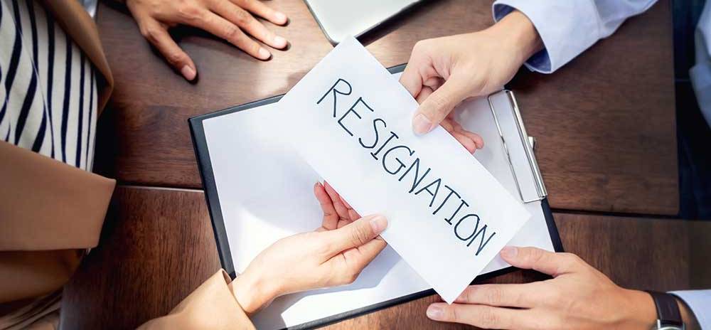 Give your resignation and leave on good terms | Energy Resourcing